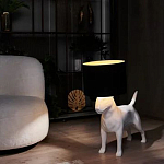 Лампа COLLECTION OF DOGS с абажуром Бультерьер варинант исполнения - 11 | Loft Concept в Челябинске