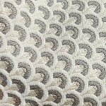 Мебельная ткань Жакард Чешуя бежевый цвет N 1050 варинант исполнения - 3 | Loft Concept в Челябинске