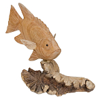 Статуэтка из дерева рыба Animals of the World варинант исполнения - 4 | Loft Concept в Челябинске